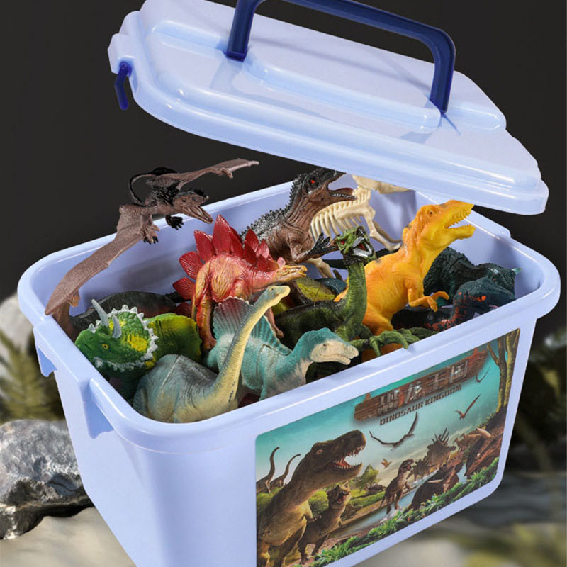 Model Kit Jurassic Park - Tokoh aksi dinosaurus simulasi Jurassic Taman