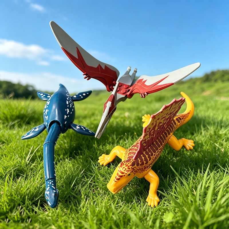Model Kit Jurassic Park - Blok Bangunan Dunia Dinosaurus Jurassic Mini