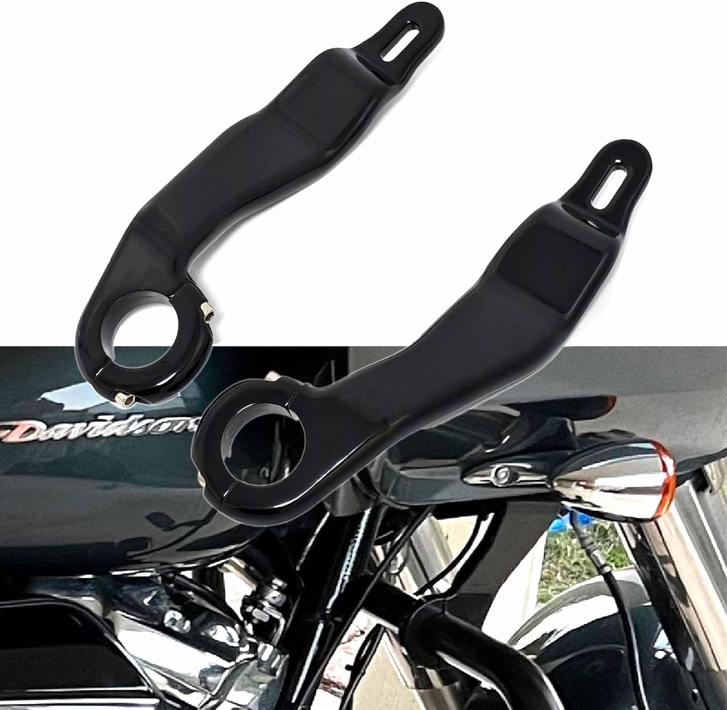 Model Kit Harley Davidson - Kit Pemasangan Braket Penopang Fairing Sepeda