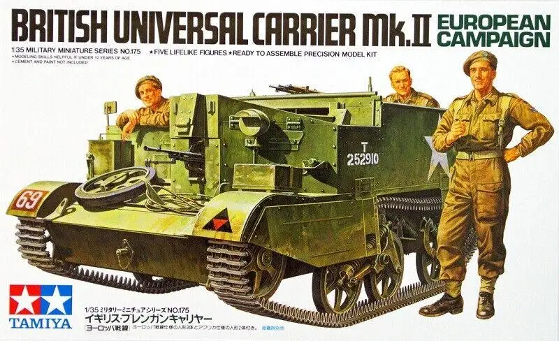 Model Kit Instructions - Tamiya 35175 1/35 Model Kit Inggris