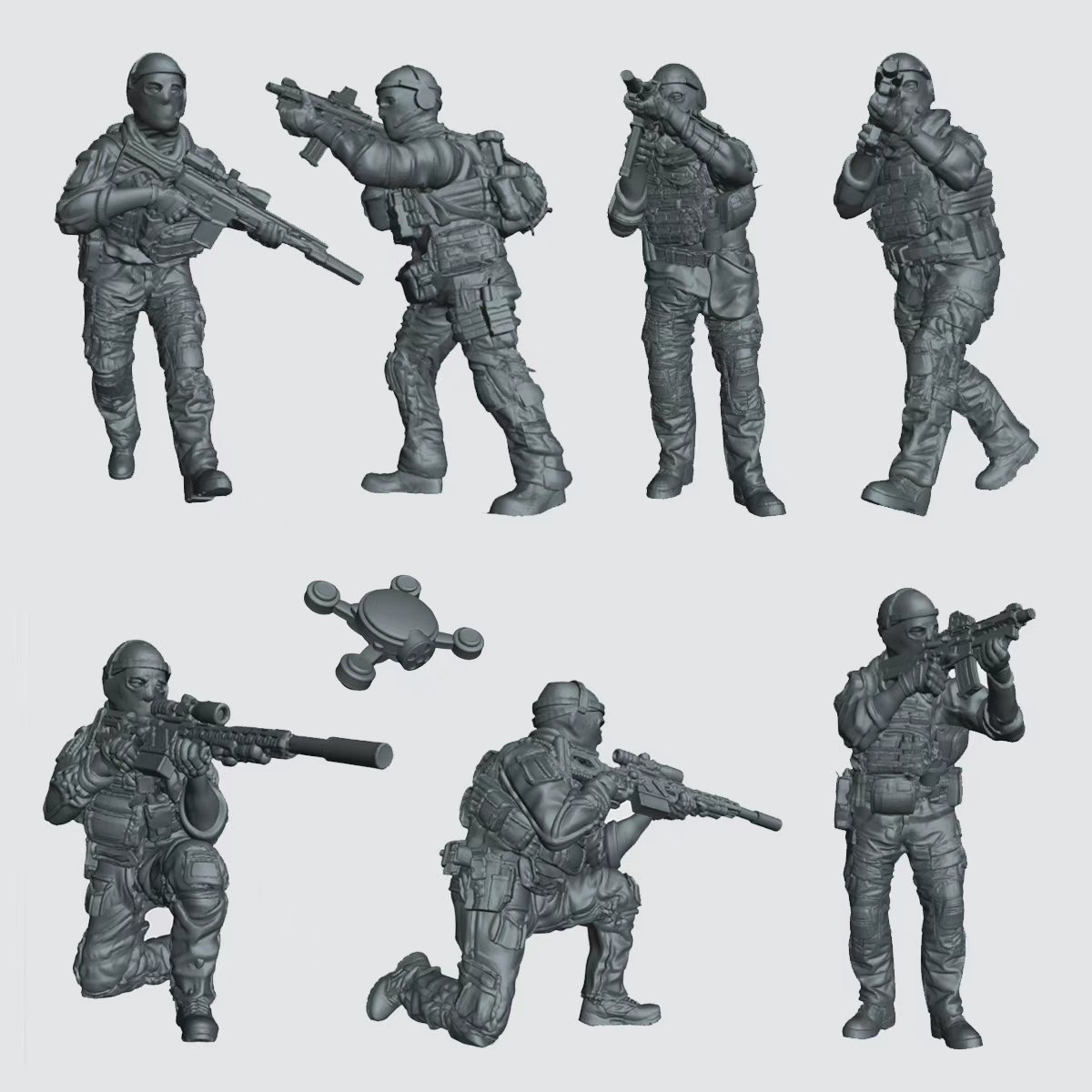 Model Kit Gunpla - 1/35 1/48 1/72 Kit Model Skala