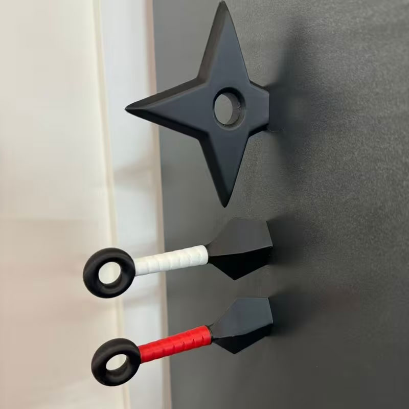 Model Kit Ninja - Dekorasi Kulkas, Dekorasi Kulkas 3D yang