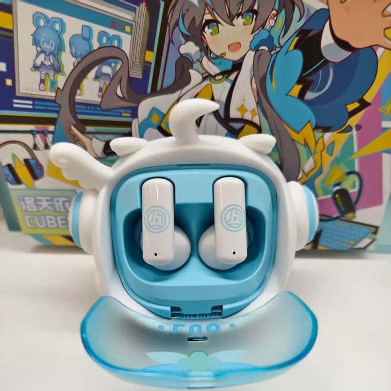 Model Figure Base - Earphone Bilibili Resmi Luo Tianyi Blind