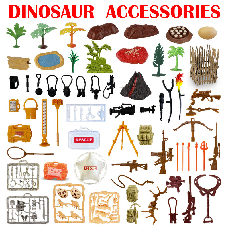 Model Kit Jurassic Park - DIY Mainan Dekorasi Adegan Dunia Jurassic