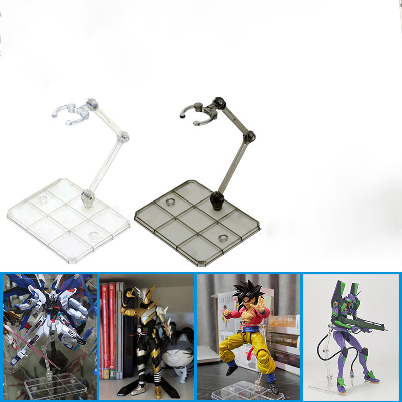 Model Kit Gunpla - Dudukan Figur Aksi Bening, Dudukan Pajangan