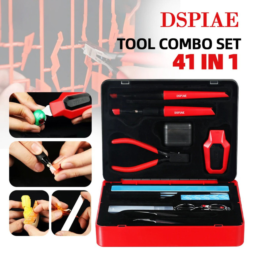 Model Kit Gunpla - DSPIAE TC-S01 Set Kombo Alat Perkakas