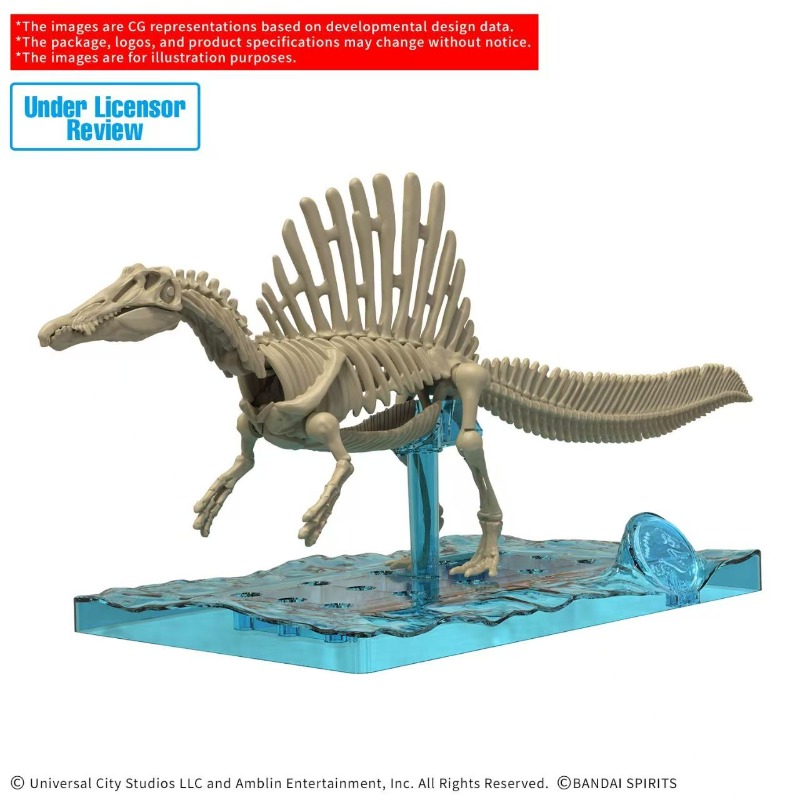 Tersedia Bandai Original Plann - Model Kit Jurassic Park ulasan dan harga