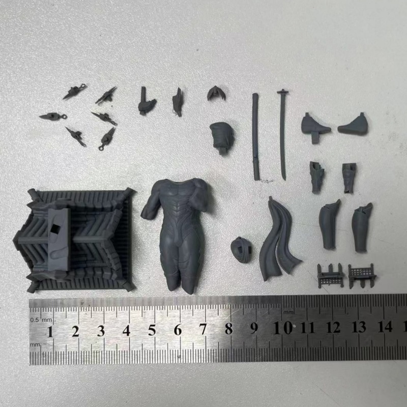 1/24 miniatur jubah hitam Ninj - Model Kit Ninja ulasan dan harga