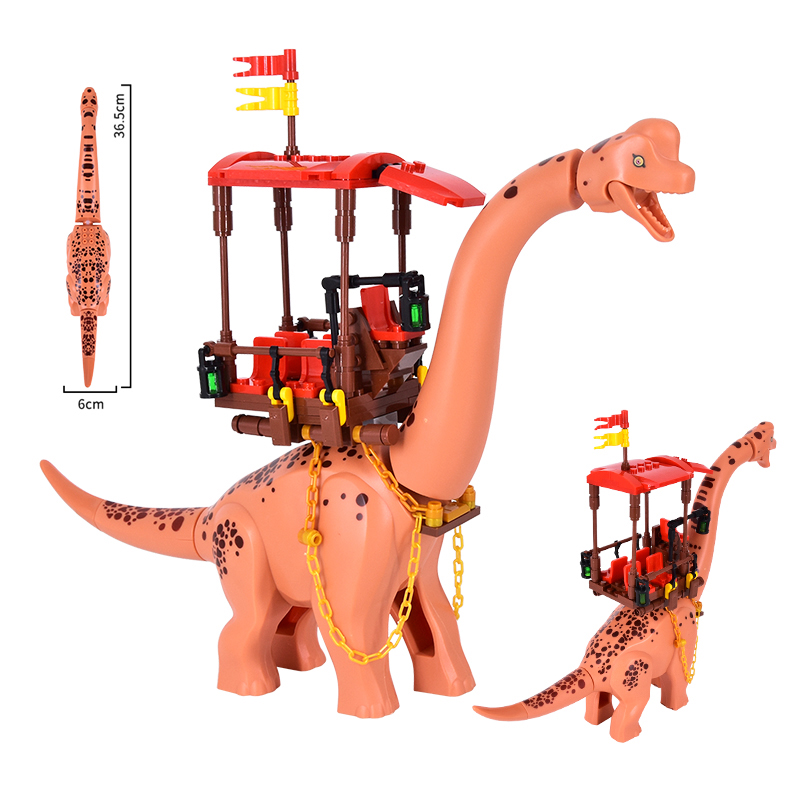 MOC mainan figur untuk anak-an - Model Kit Jurassic Park ulasan dan harga