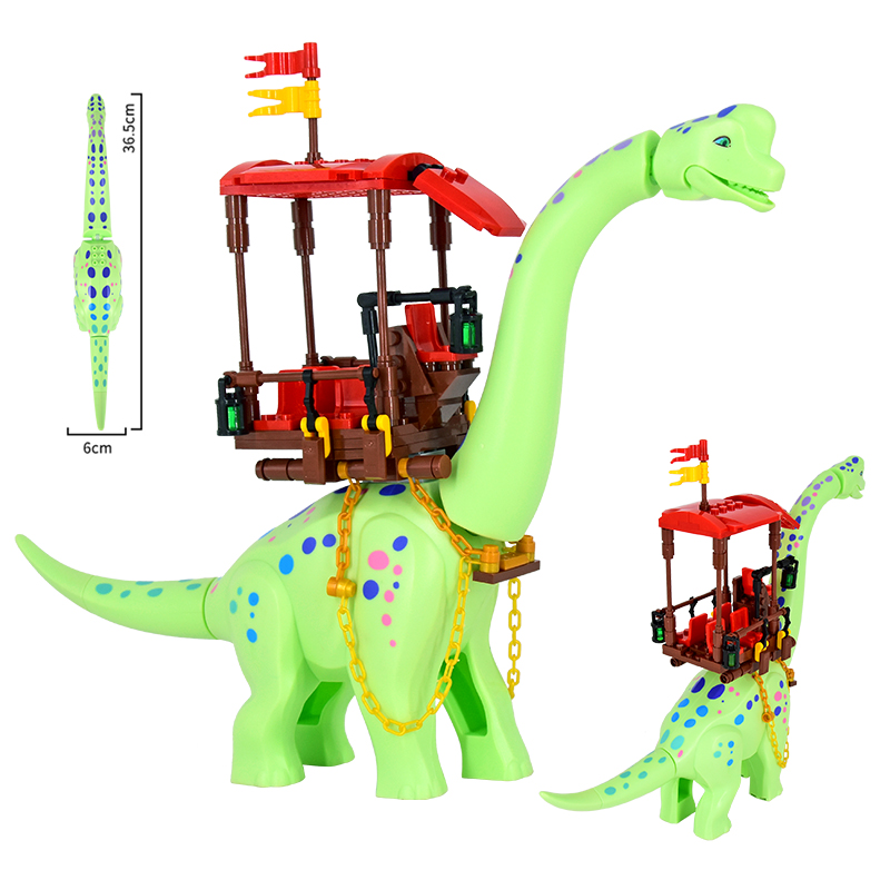 MOC mainan figur untuk anak-an - Model Kit Jurassic Park ulasan dan harga