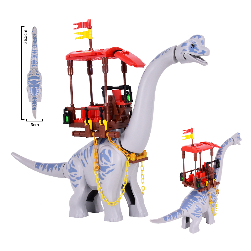 MOC mainan figur untuk anak-an - Model Kit Jurassic Park ulasan dan harga