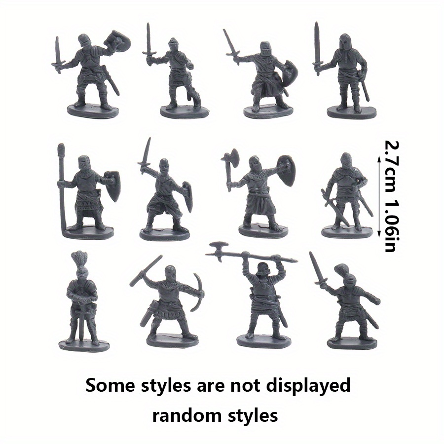 49pcs Miniatur Prajurit Abad P - Model Kit Gunpla ulasan dan harga