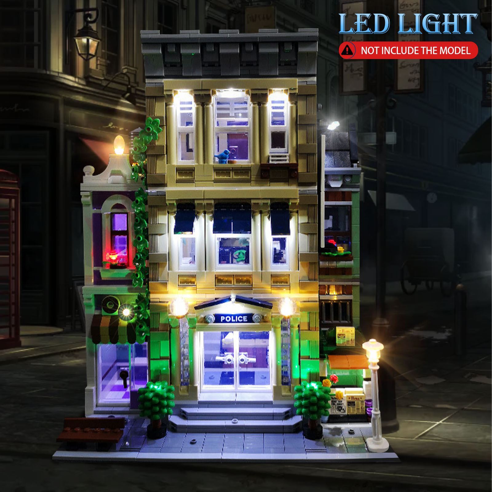 Kit Lampu LED LYBMTWF untuk 10 - Model Kit Instructions ulasan dan harga