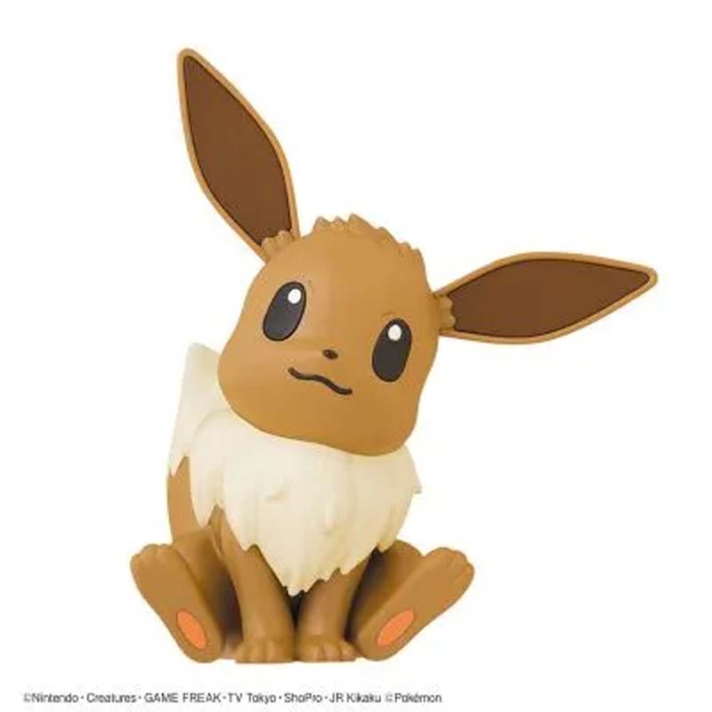 Bandai Original Pokemon Plamo  - Model Kit Quick Eevee ulasan dan harga