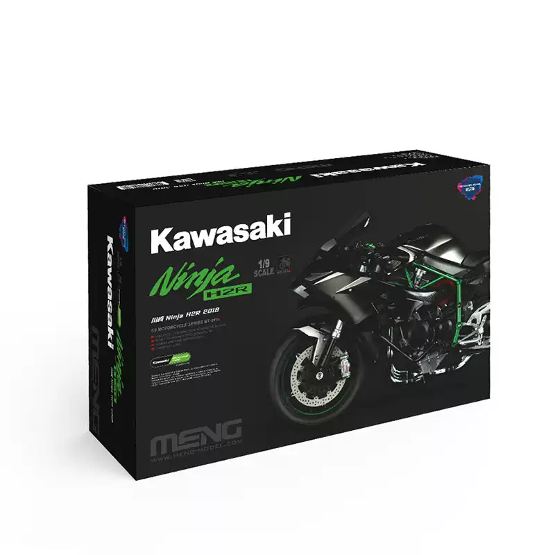 Original MENG 1/9 2018 Kawasak - Model Kit Ninja ulasan dan harga