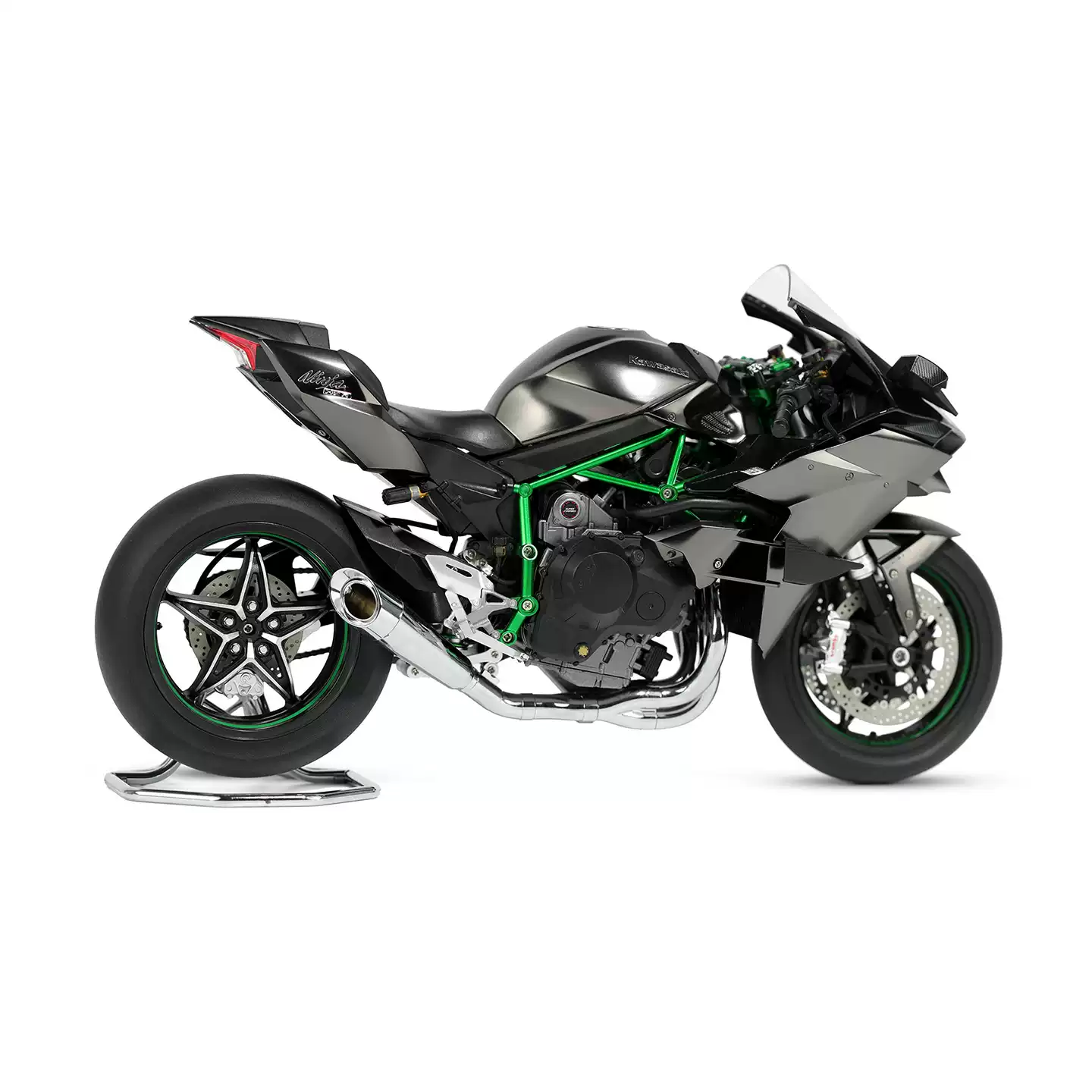 Original MENG 1/9 2018 Kawasak - Model Kit Ninja ulasan dan harga