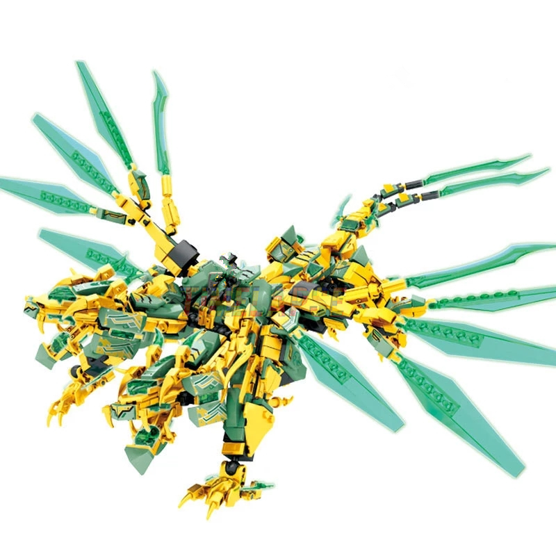 1618pcs Warrior Mechanical Tit - Model Kit Ninja ulasan dan harga