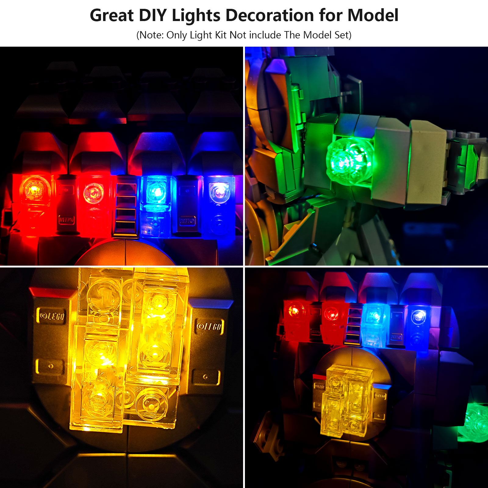 Kit Lampu LED LYBMTWF Kompatib - Model Kit Instructions ulasan dan harga