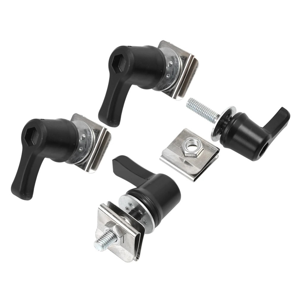 4 PCS Set Baut & Mur Pengunci  - Model Kit Harley Davidson ulasan dan harga
