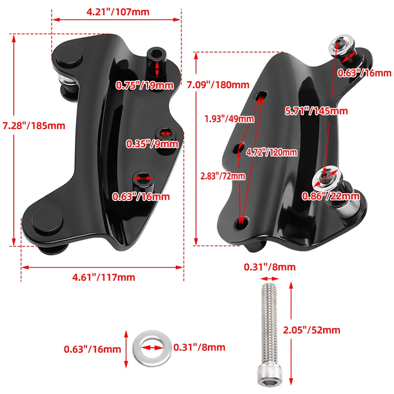 Rak Sissy Bar Sepeda Motor yan - Model Kit Harley Davidson ulasan dan harga