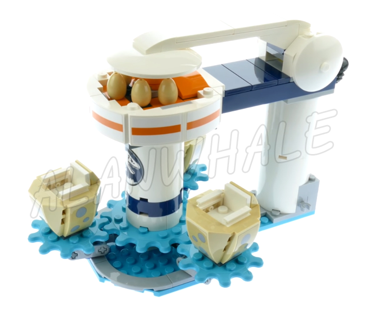 471pcs Jurassic World Tricerat - Model Kit Jurassic Park ulasan dan harga