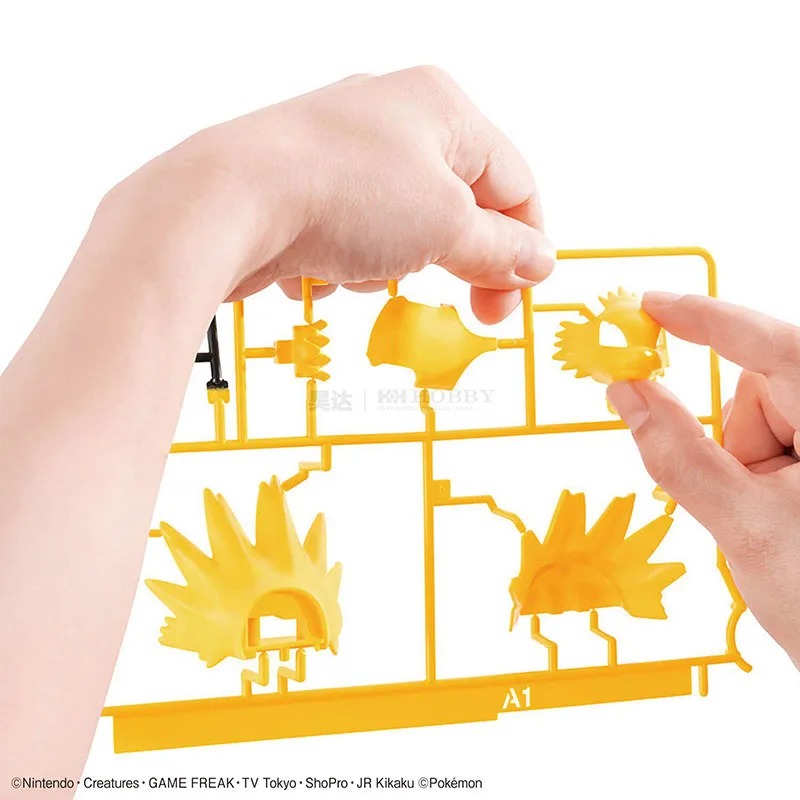 Bandai Asli Pokemon Pokepla Qu - Model Kit Quick Eevee ulasan dan harga