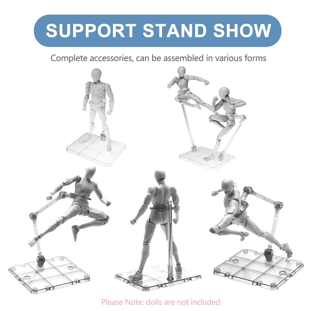 Jelas Action Figure berdiri, p - Model Kit Gunpla ulasan dan harga