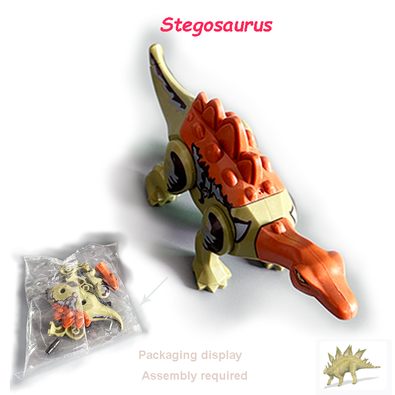 Set Blok Bangunan Dinosaurus J - Model Kit Jurassic Park ulasan dan harga