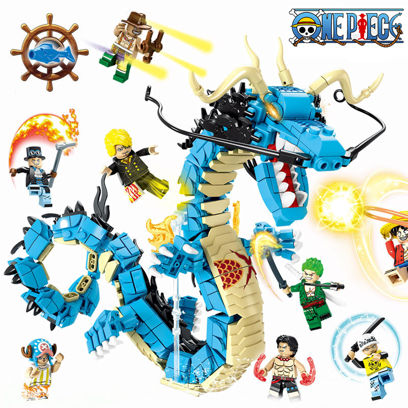 8in1 One Piece Building Blocks - Model Kit Instructions ulasan dan harga