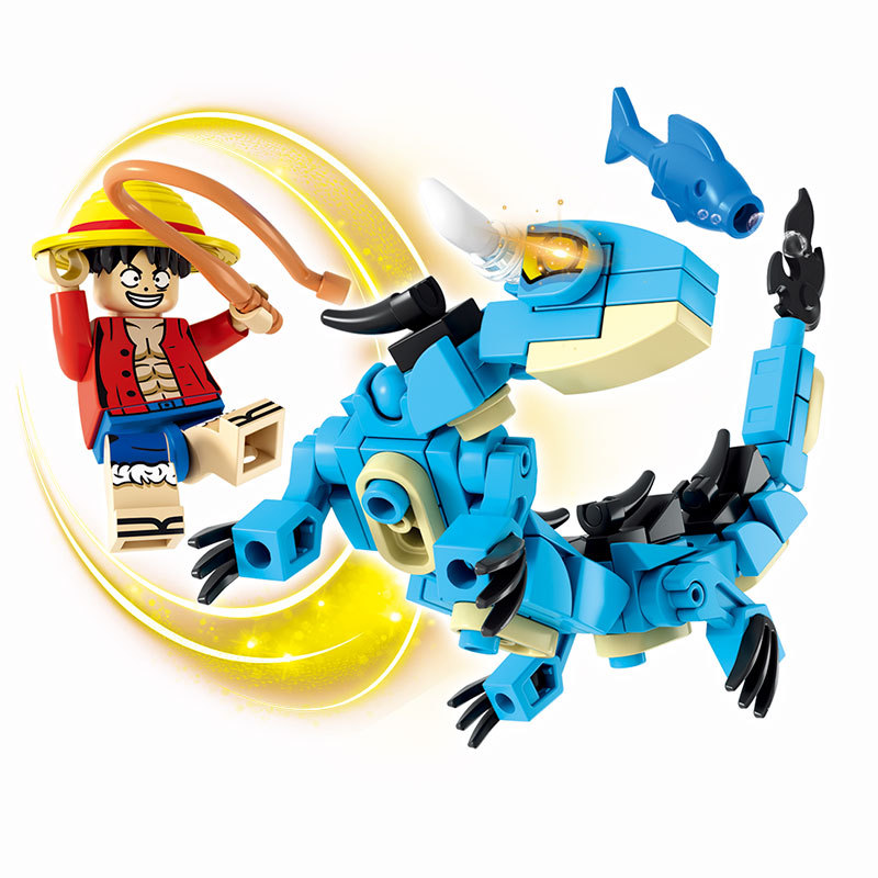 8in1 One Piece Building Blocks - Model Kit Instructions ulasan dan harga