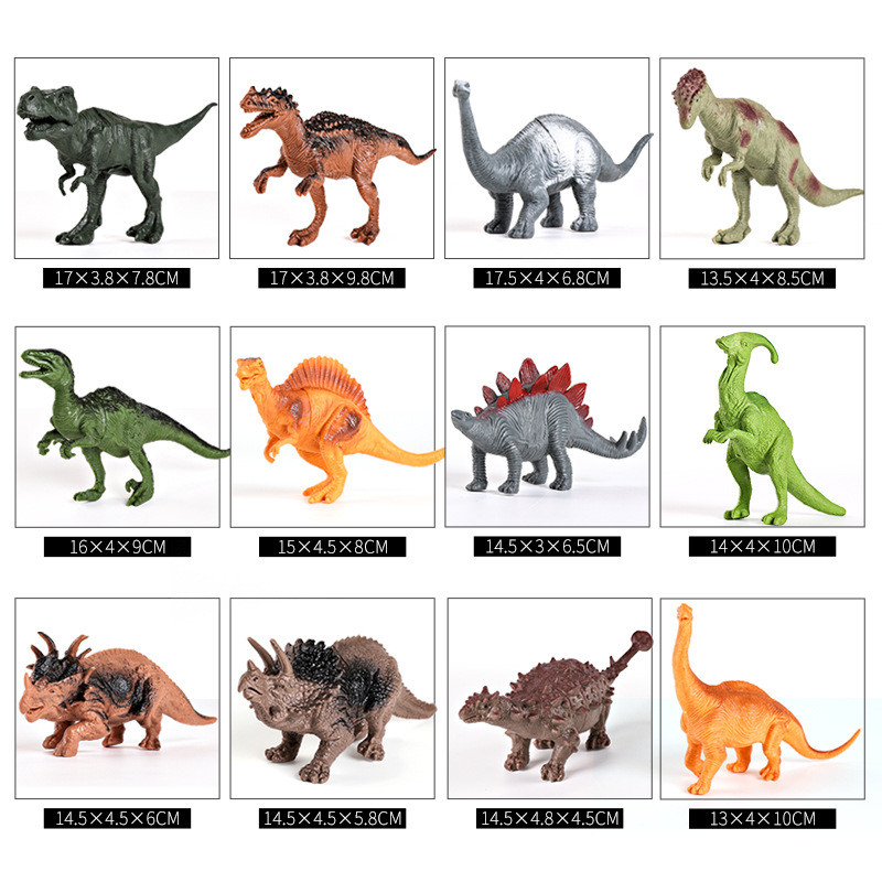 44 buah Set simulasi dinosauru - Model Kit Jurassic Park ulasan dan harga