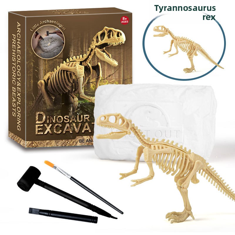 Kit Penggalian Fosil Dinosauru - Model Kit Girl ulasan dan harga