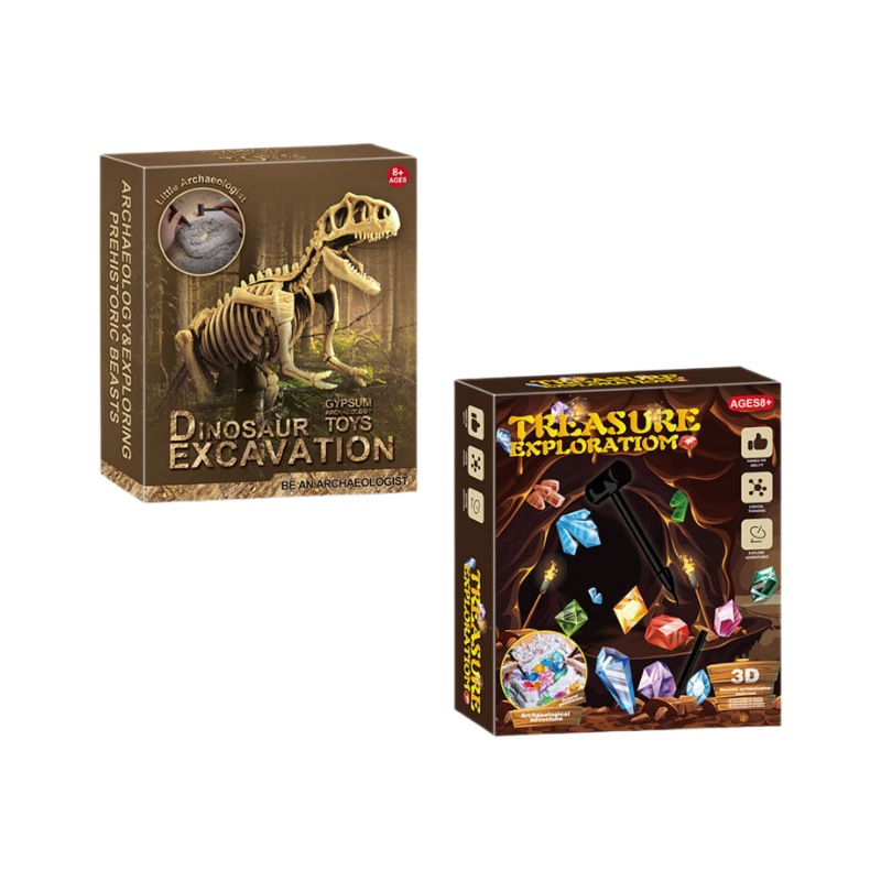 Kit Penggalian Fosil Dinosauru - Model Kit Girl ulasan dan harga