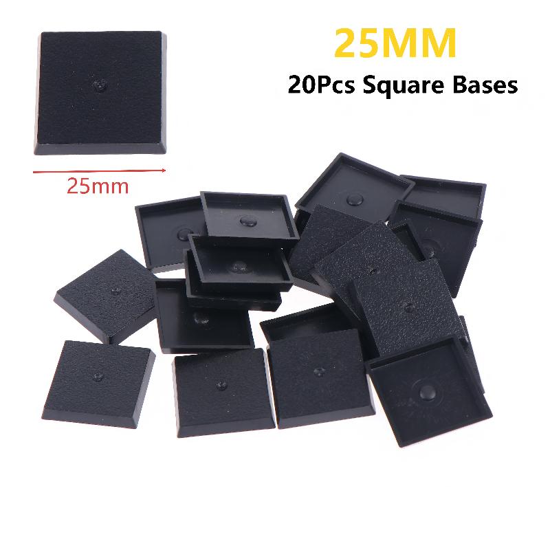 20 Buah Alas Miniatur Permaina - Model Figure Base ulasan dan harga