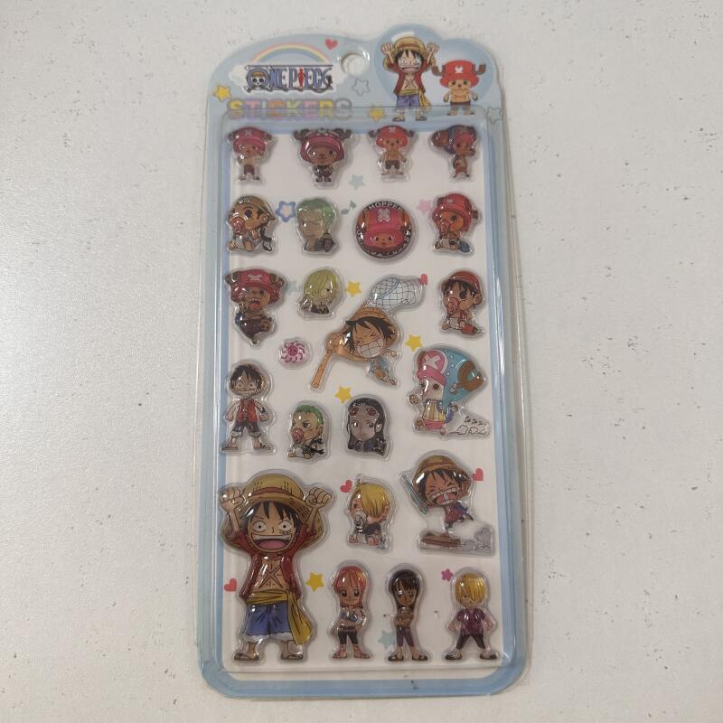 Stiker Relief 3D Kartun One Pi - Model Kit Girl ulasan dan harga