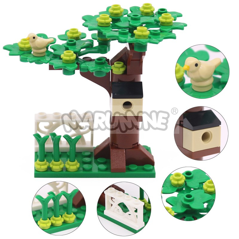 MARUMINE Set Rumah Pohon dari  - Model Kit Instructions ulasan dan harga