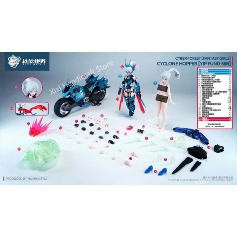 【Tersedia】NUKE MATRIX Cyber ​​ - Model Kit Nuke Matrix ulasan dan harga