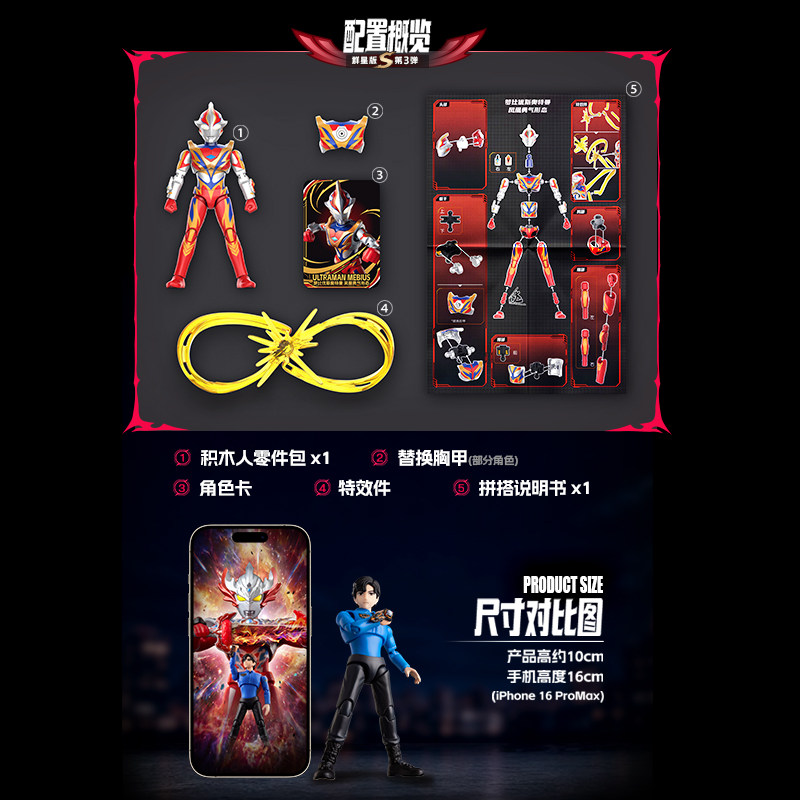 Buluke Ultraman Zero Action Fi - Model Kit Ultraman Zero ulasan dan harga